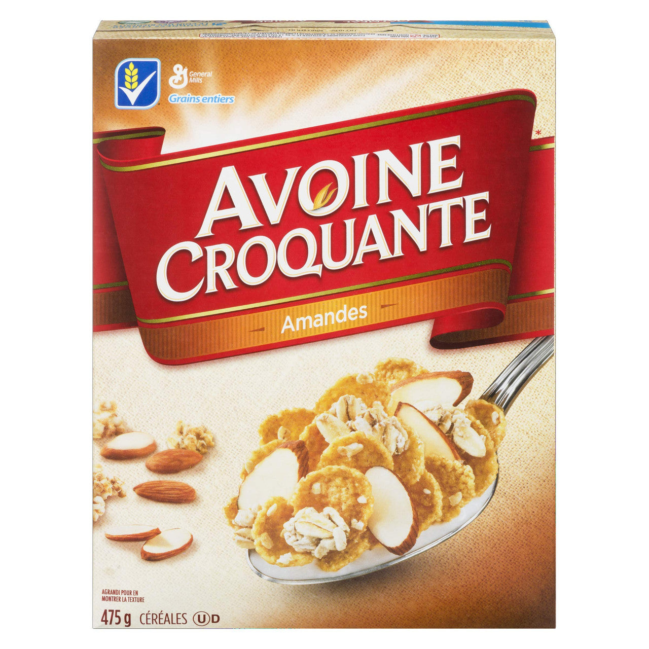 Oatmeal Crisp Almond, 475g/16.7oz, (Imported from Canada)